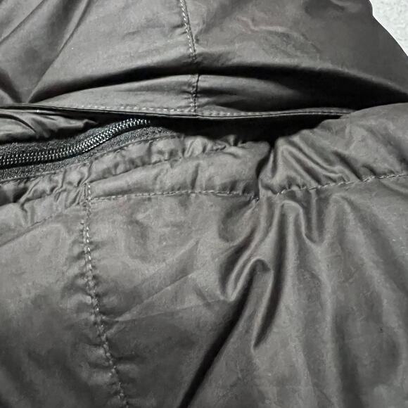 Marmot Coat Womens Medium 700 Down Fill Long Puffer Jacket Black Hooded ** - Picture 5 of 11